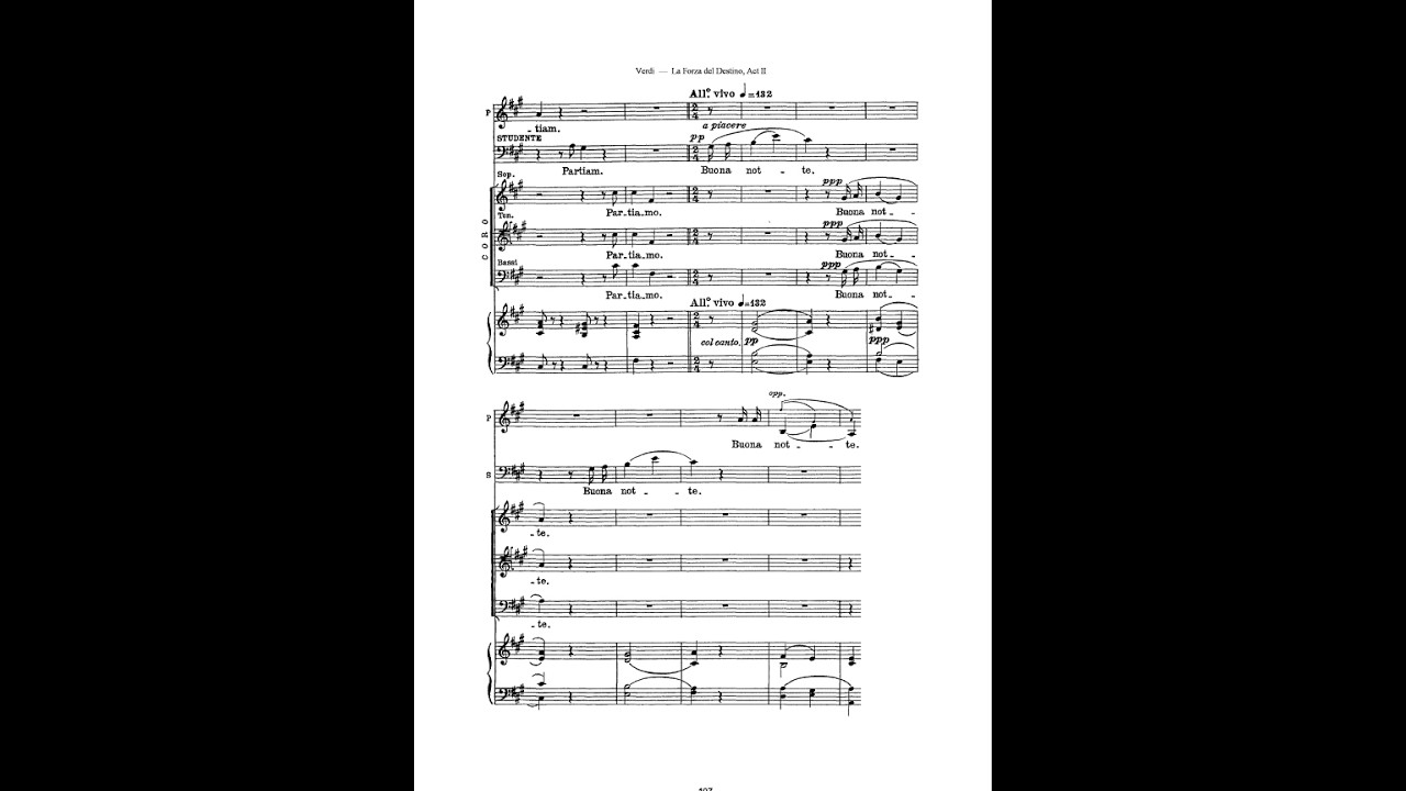 Verdi - La Forza del Destino: Souliotis, Menippo, Sereni, Vinco (live) with score
