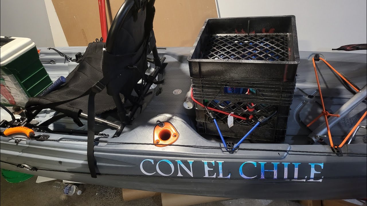 caja casera para el kayak muy facil y barata de hacer