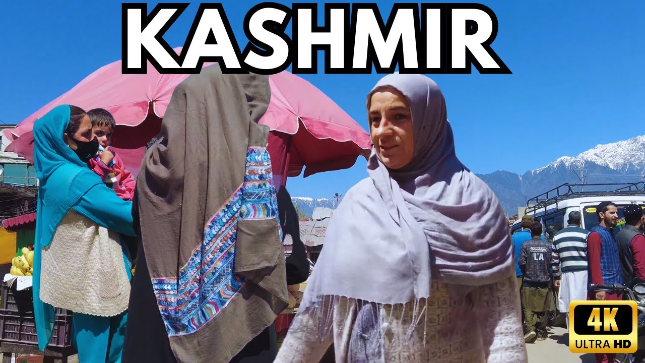 4K Stroll through the Historical Streets of Kangan, Ganderbal District of Jammu And Kashmir