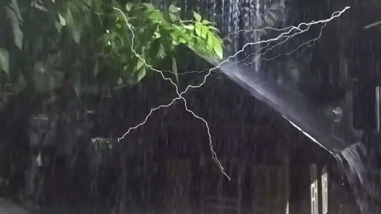 Rain Sounds for Sleeping - Thunderstorm Rain Sounds for Deep Sleep at Night _ASMR