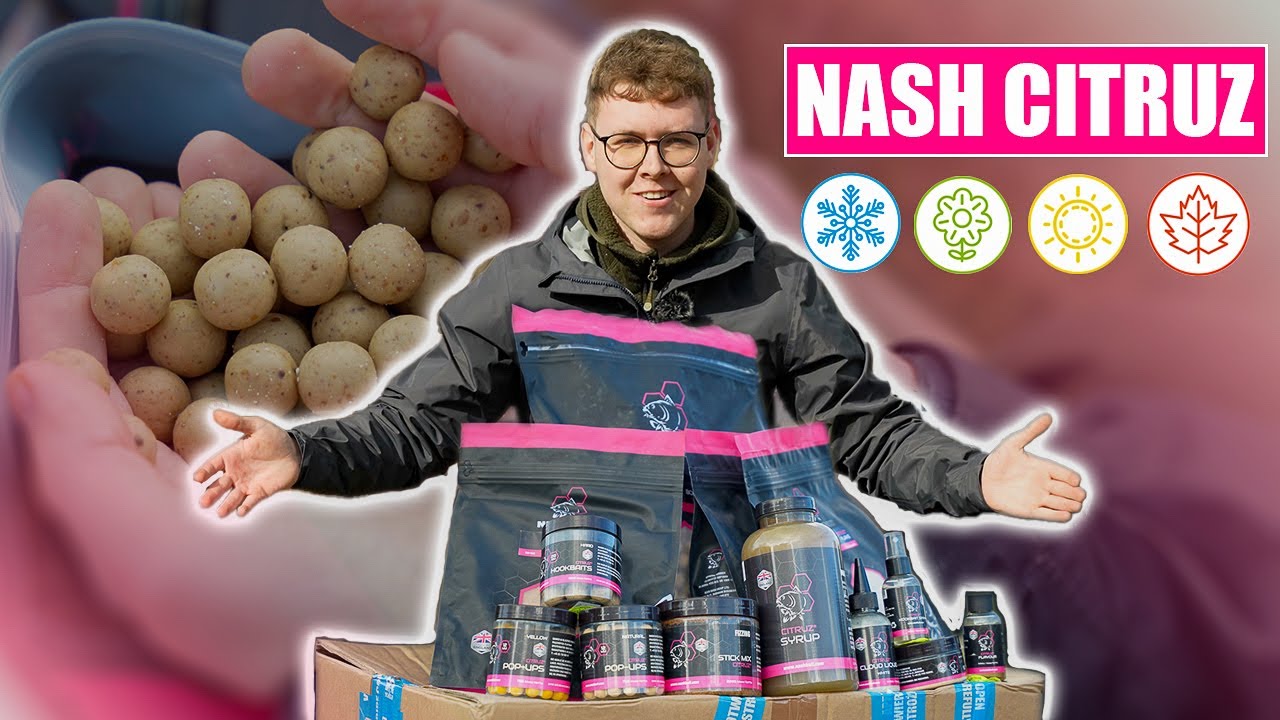 Vom Winter- zum Ganzjahresköder: Nash Citruz Boilie im Unboxing