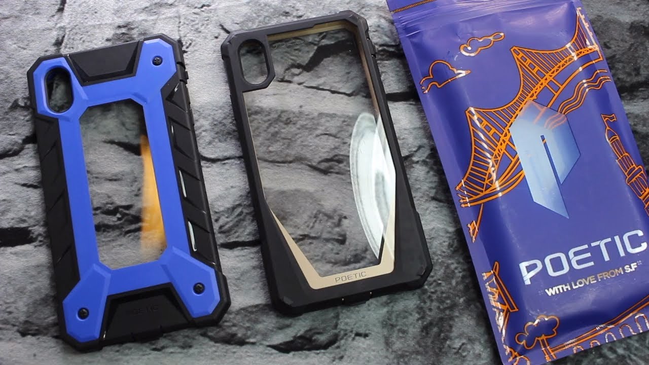 Poetic Guardian & Journeyman Cases || iPhone Xs Max