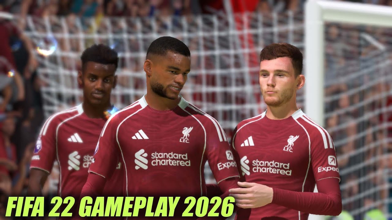 FIFA 22 PC GAMEPLAY SEASON 25/26 - LIVERPOOL VS MANCHESTER CITY