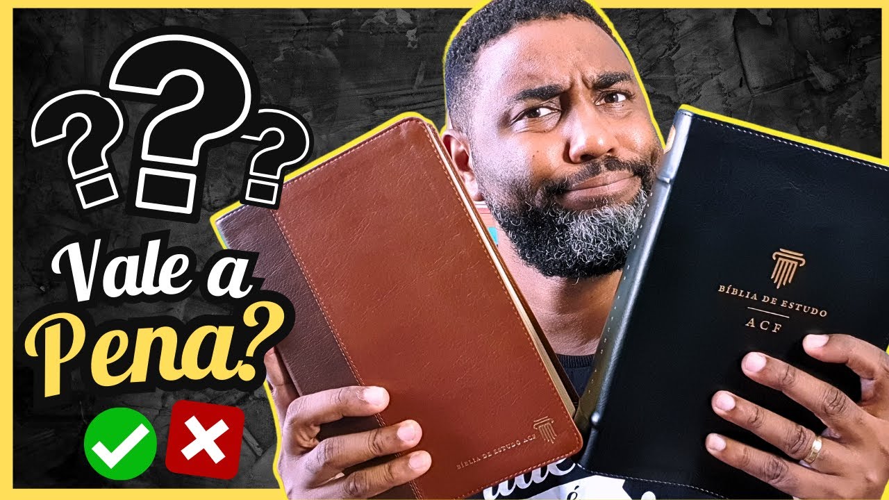👑Bíblia de Estudo ACF - Minha opinião SINCERA | Flávio Sacramento
