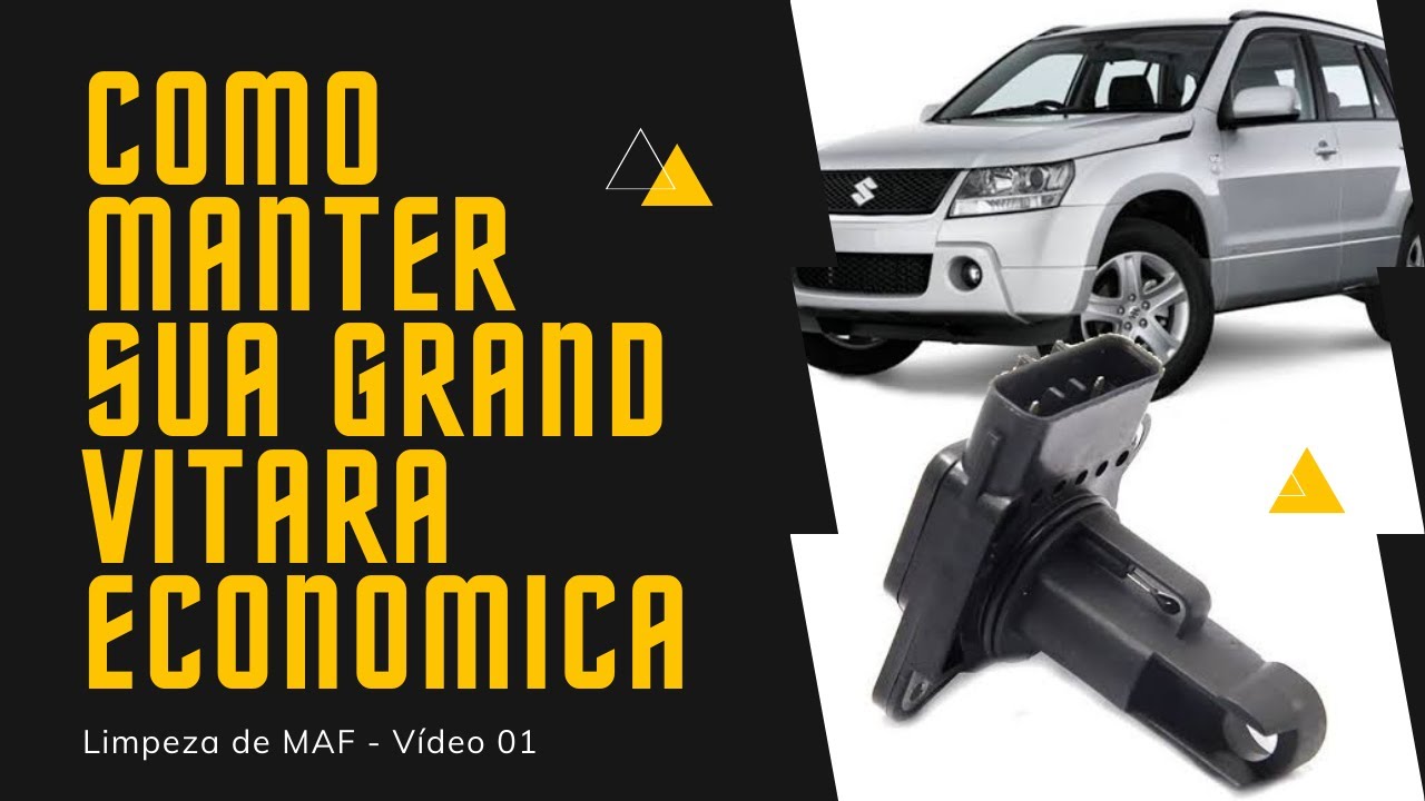COMO DEIXAR A GRAND VITARA ECONOMICA | LIMPEZA DO SENSOR MAF