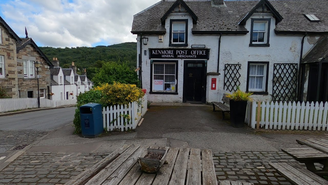 KENMORE - SCOTLAND'S GHOST TOWN - Walking Tour
