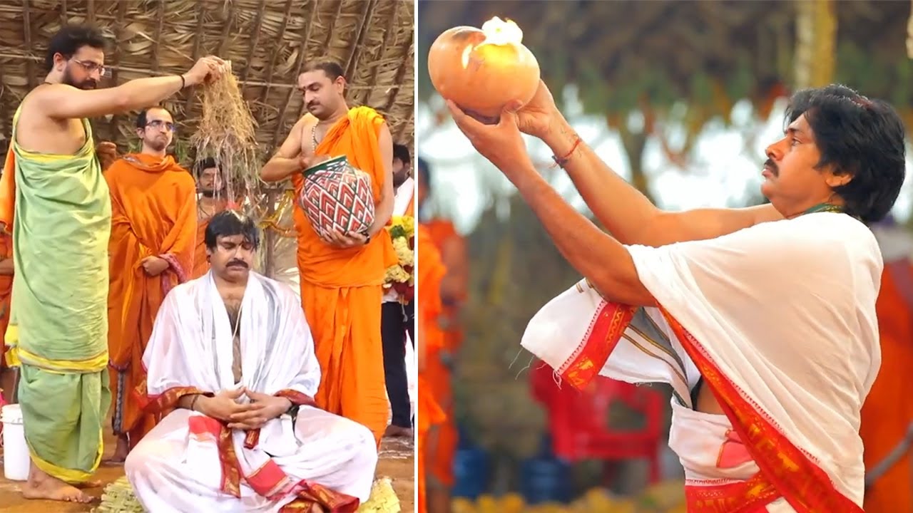 Pawan Kalyan Yagam Completed | Janasena | #VarahiYatra | Manastars