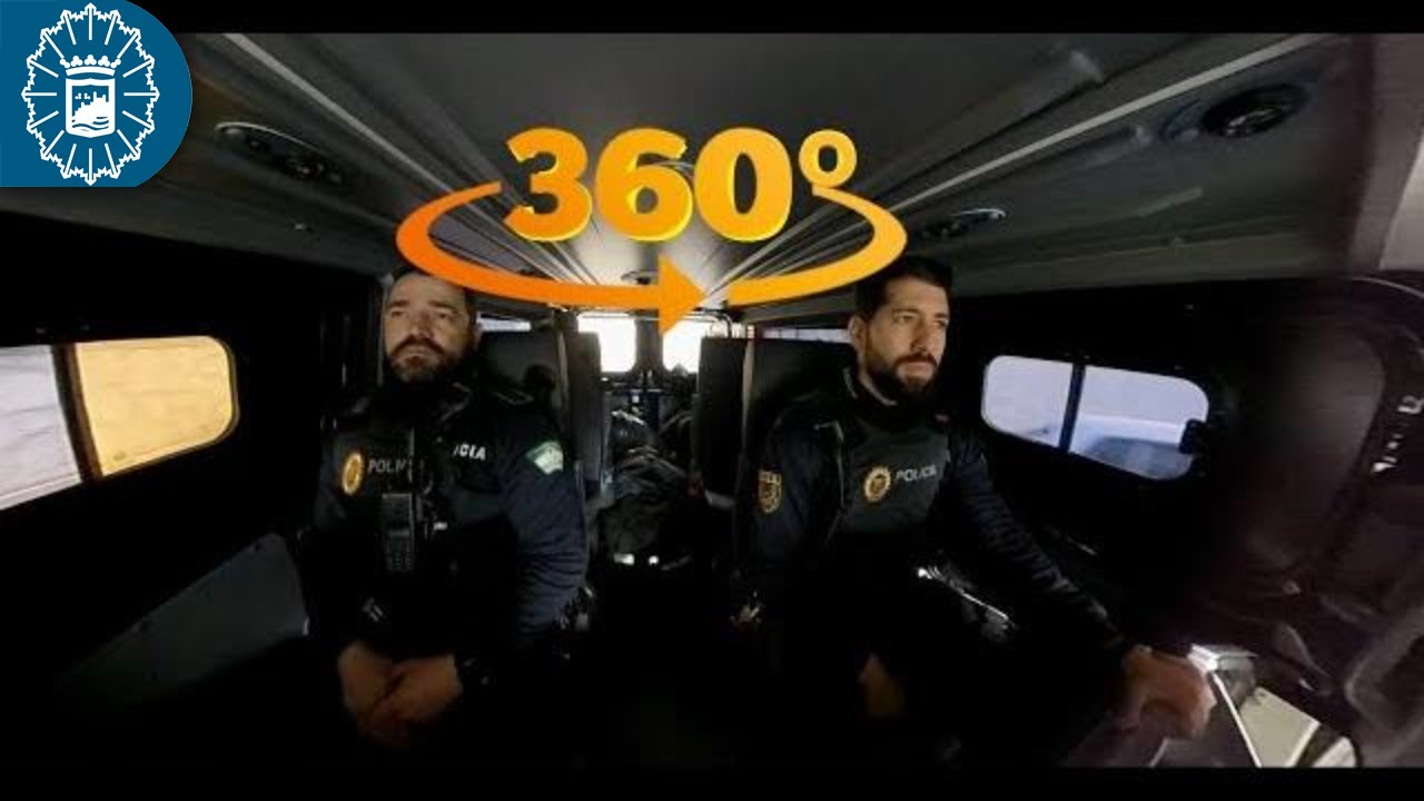 181228 - Policía Local Málaga - Presentación furgón GOA y material policial 360º / VR