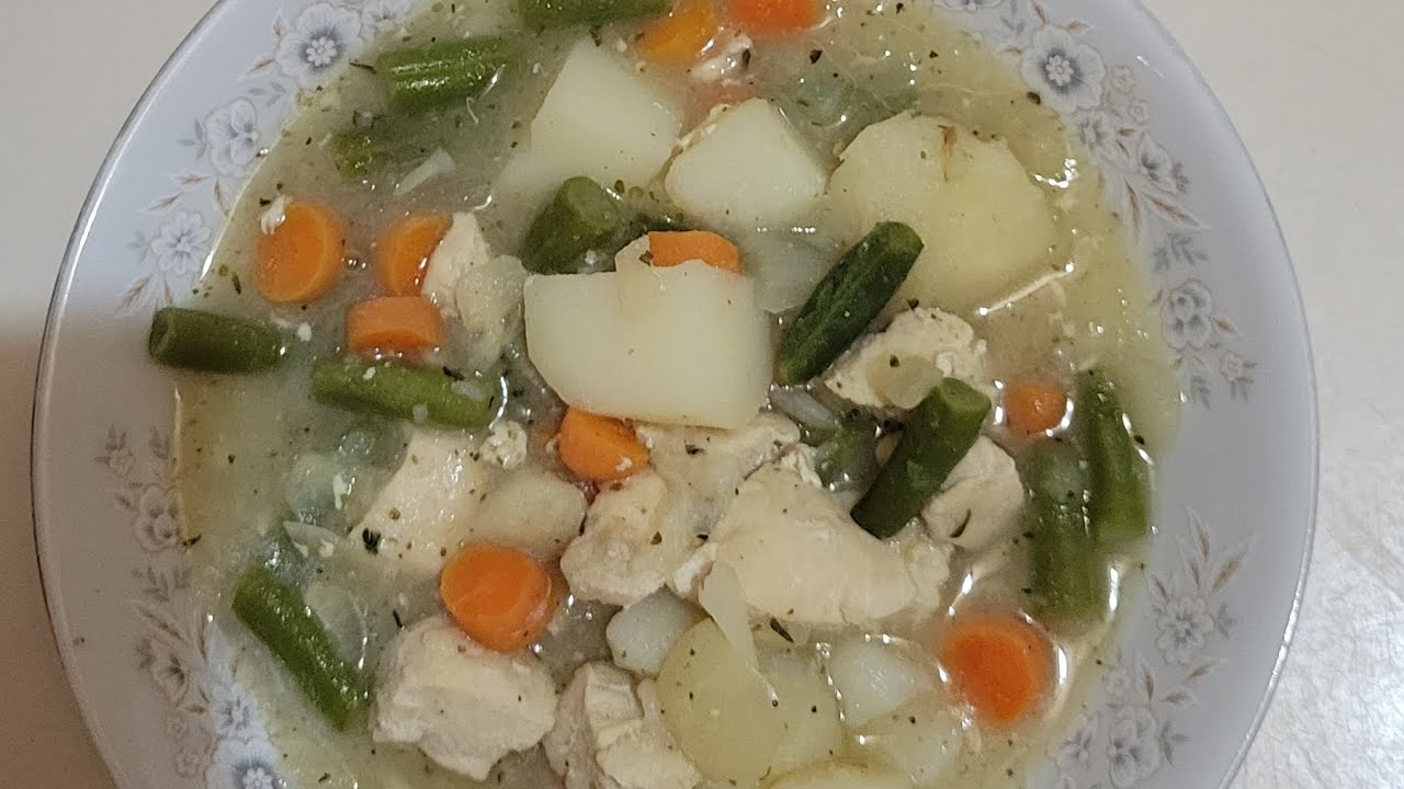 1/29/2026:  Instant Pot Chicken and Vegetable Stew 