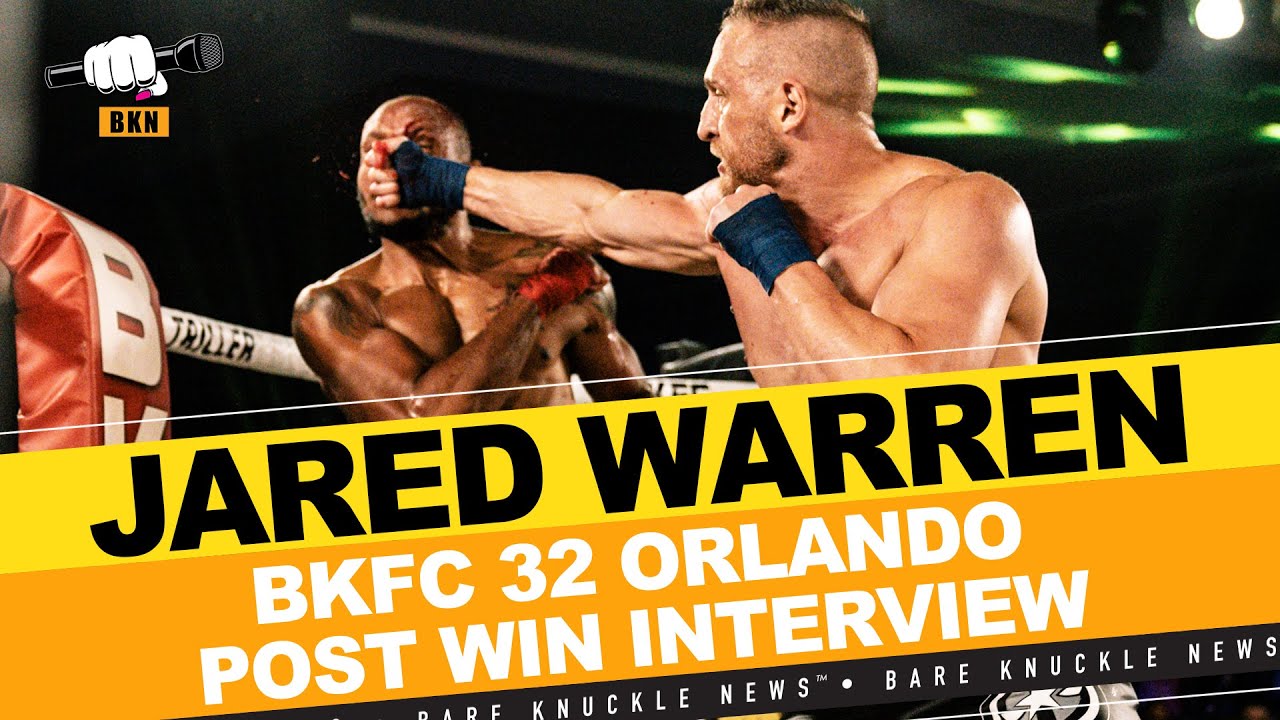 BKFC 32: Jared Warren On His Training and Mental Game to Fight The Tough Jay Jackson