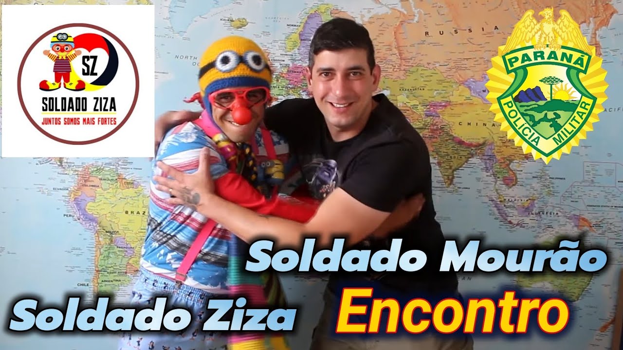 Soldado Mour&atilde;o e Soldado Ziza juntos