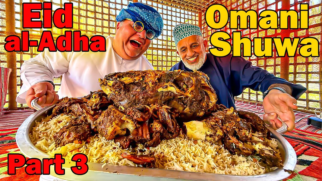 10,000 kg Cow Meat Cooked in the Biggest Tandoor in Nizwa, Oman on Eid al-Adha
