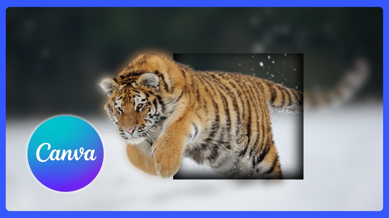Создание эффекта теневой рамки с вырезанным изображением в Canva | Пошаговое руководство