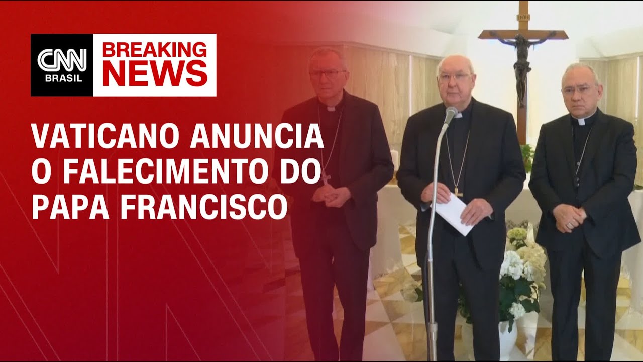 Veja o momento que o Vaticano anuncia o falecimento do papa Francisco | CNN NOVO DIA