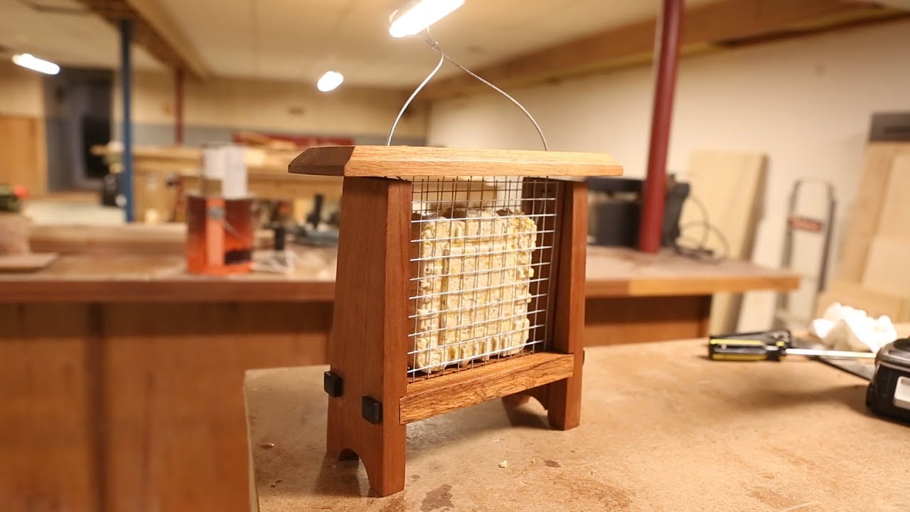 Build a Simple Suet Feeder