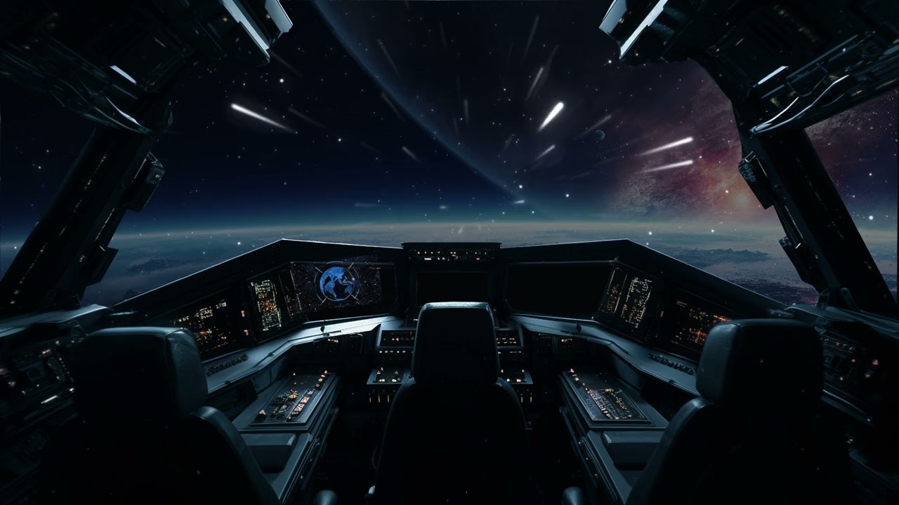 Sonic Journey through Space | The Ultimate Fusion of Universe Sounds and Cockpit Sounds
