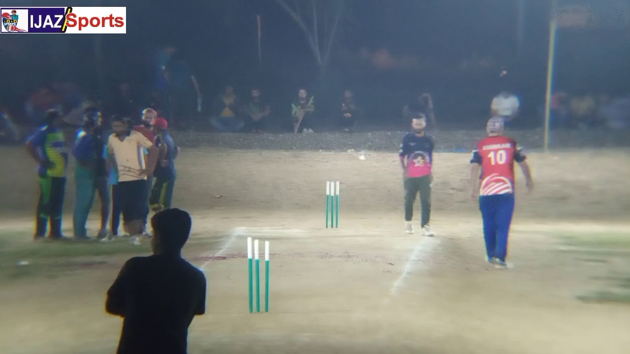 Asad Jameel Shehad flood Light Cricket Tournament AKhtraAbad PATHO ki Vs 13/1R 2 Sami Fainal