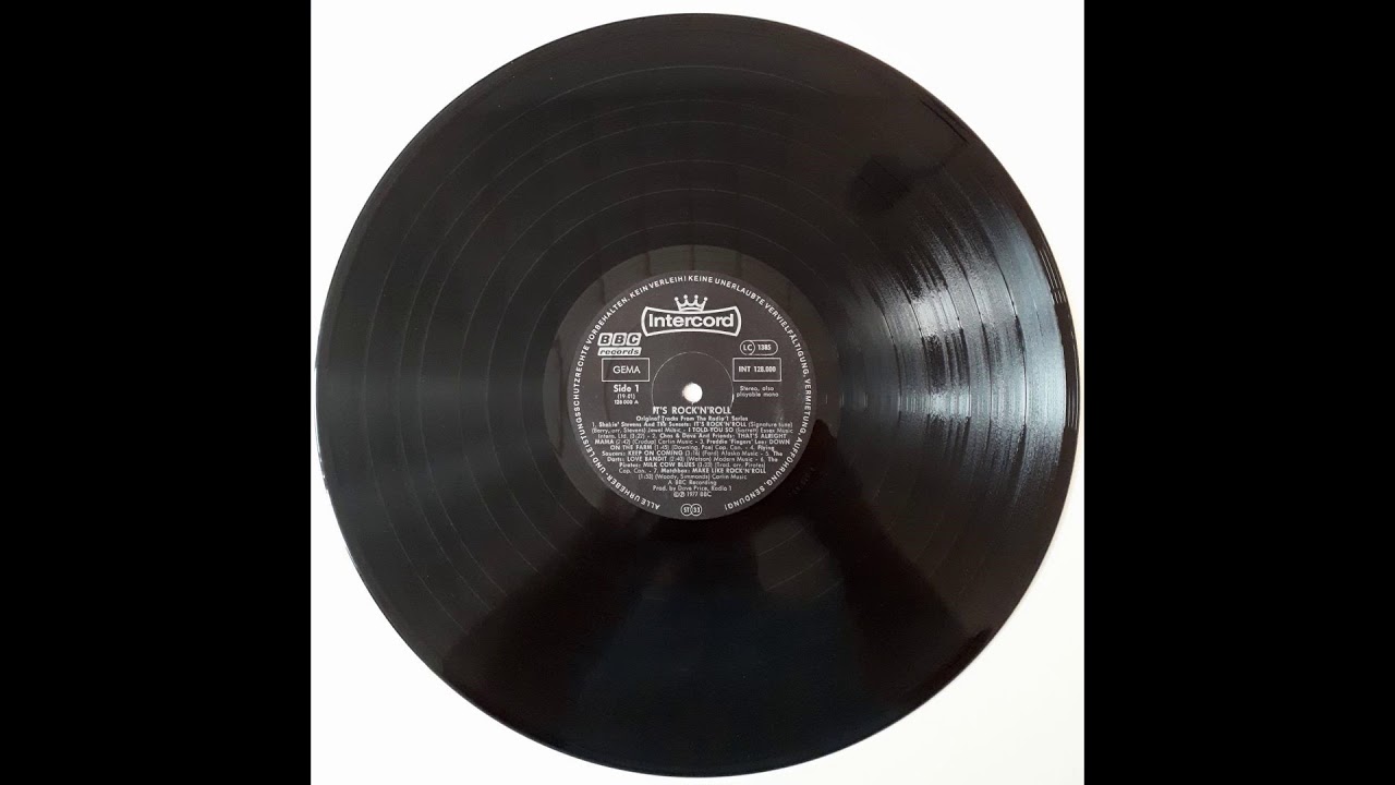 It's Rock'n'Roll   LP Vinyl Rip