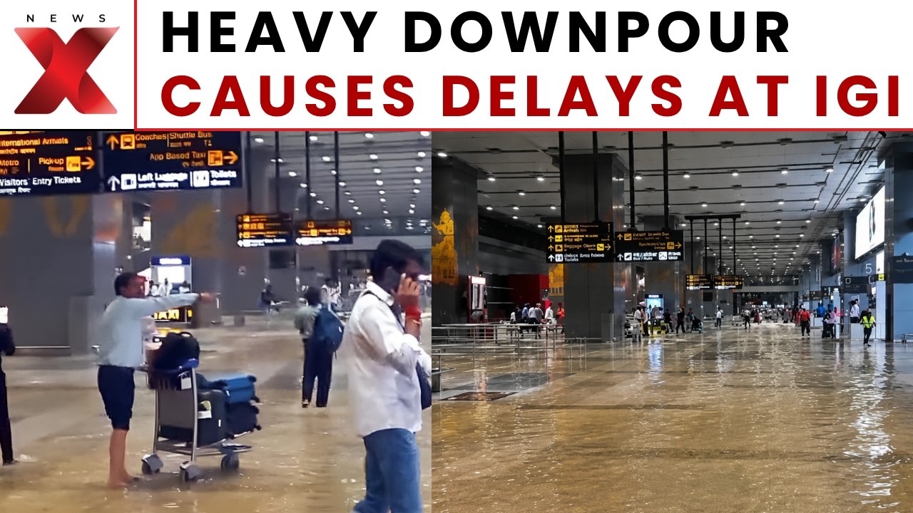 IGI AIRPORT CHAOS: Which Flights Are Facing Delays At Delhi Airport Due To Heavy Rain?