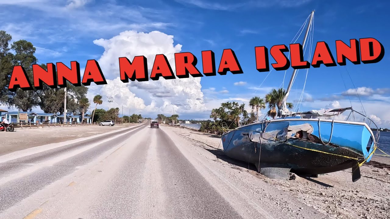 Anna Maria Island, Florida  ⚠️ Hurricane Helene Aftermath 4K
