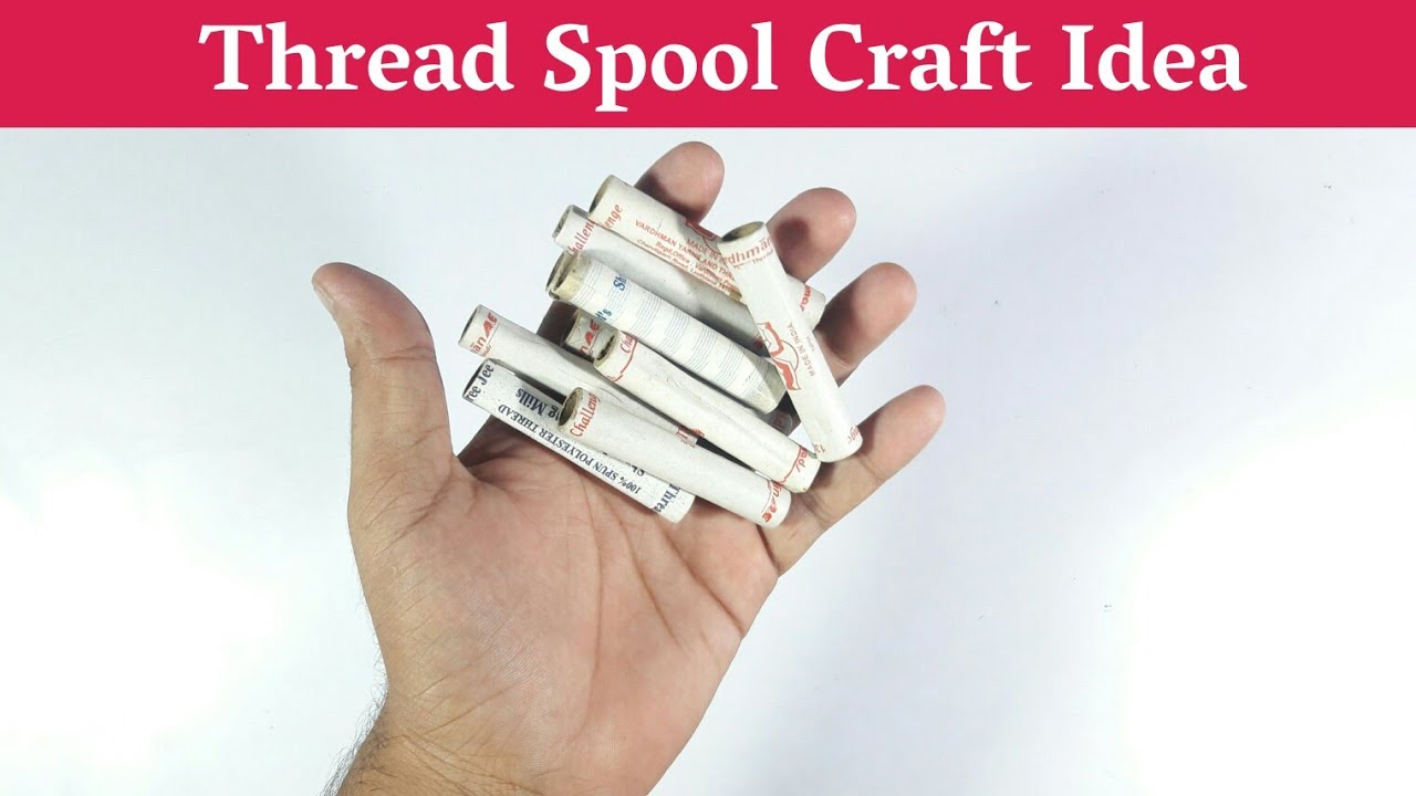 Best Out Of Waste Thread Spool Craft Idea | Thread Spool Reuse Idea | DIY Arts And Crafts