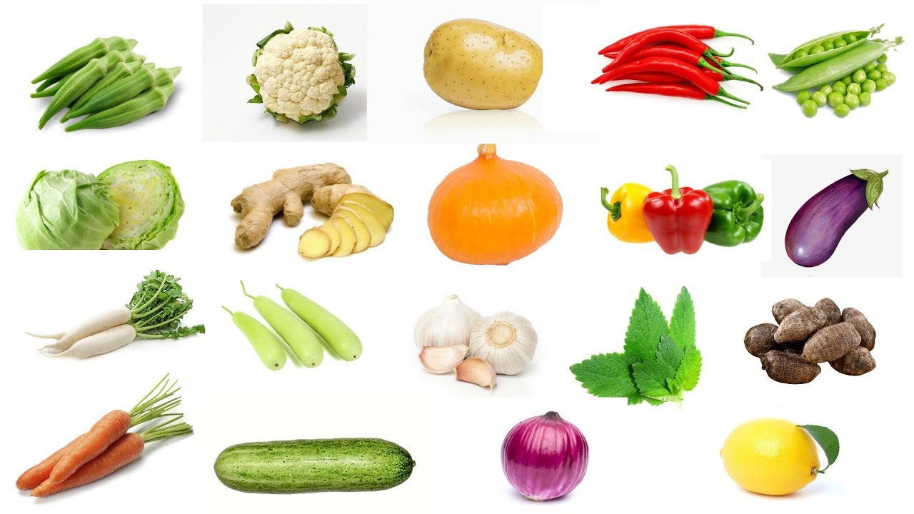 Learn Vegetable Names with Pictures for Children Kids in English | Navya Kid Tv