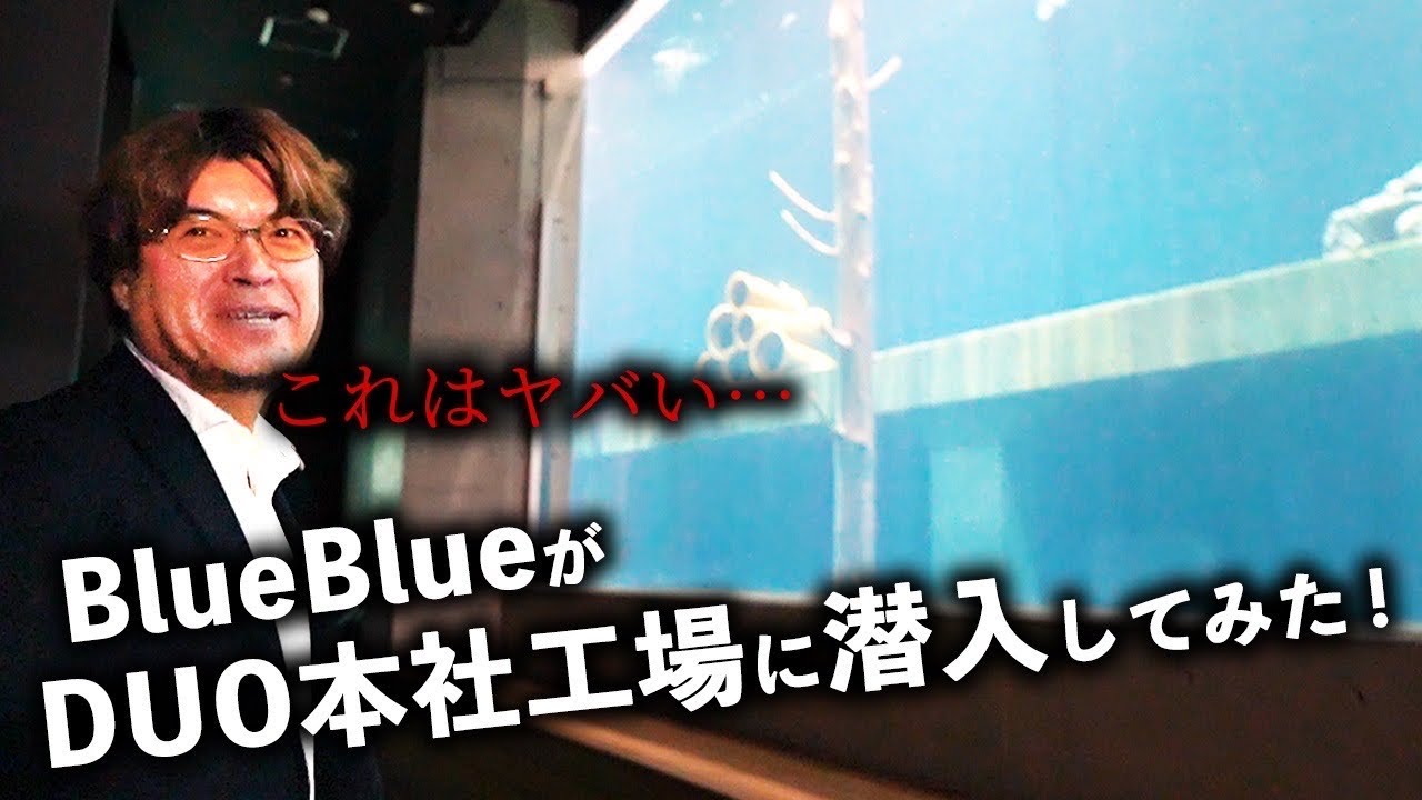 【BlueBlueがDUO本社工場に潜入してみた！】
