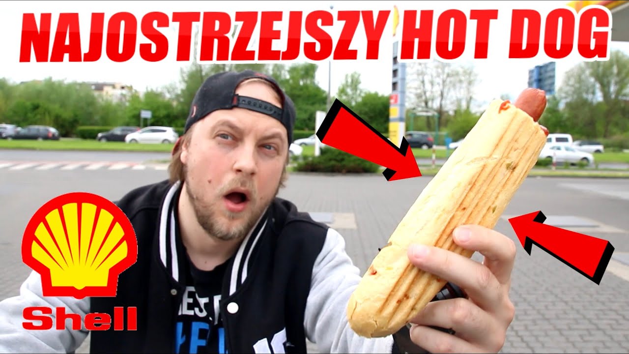 TEST NAJOSTRZEJSZY HOT DOG W POLSCE ZE STACJI SHELL CAROLINA REAPER