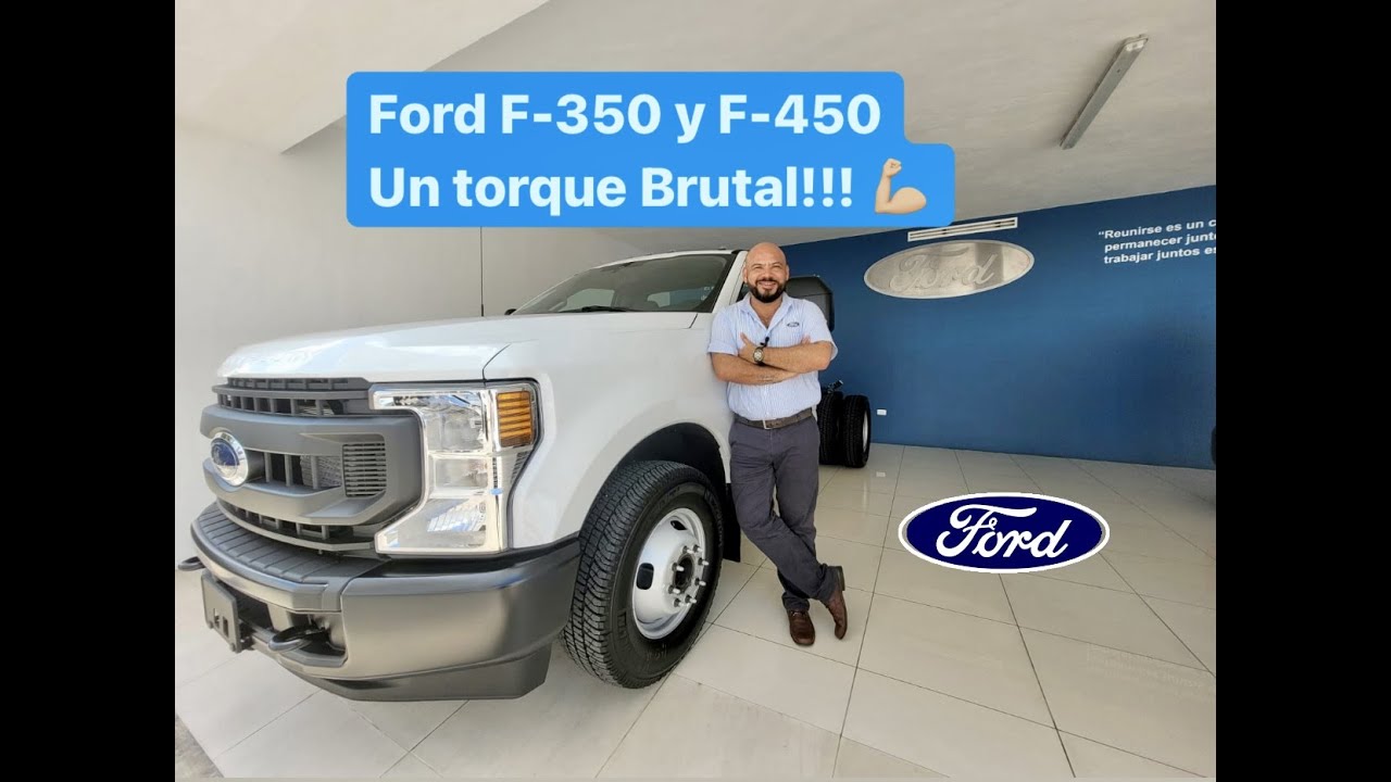 Ford Super Duty F-350 y F-450. Poder y un torque BRUTAL!!!