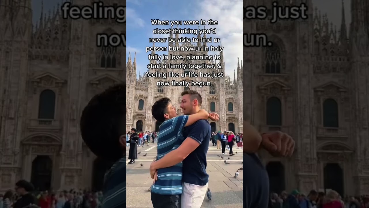 Falling in love with an Italian man 🥺 #husbands #gay #shorts