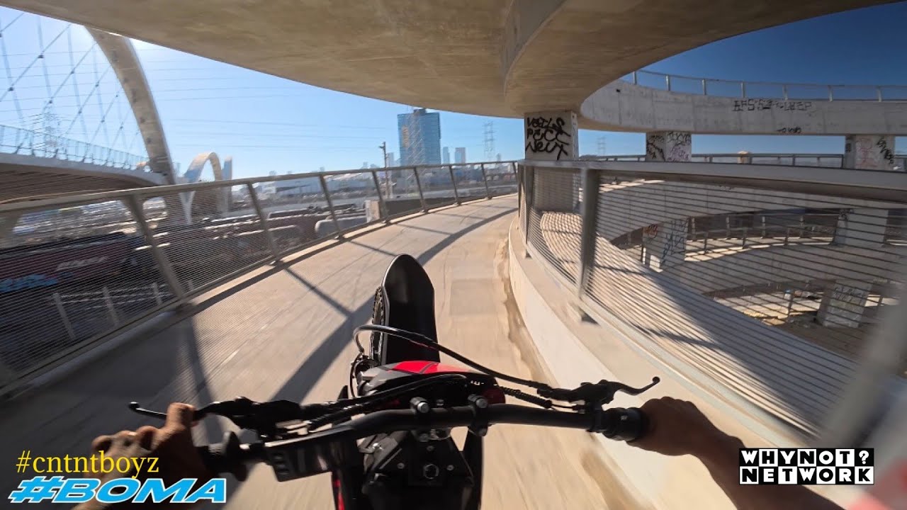 1st ride on the 60v Strike in LA