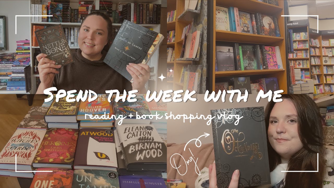 Spend the week with me! READING VLOG | The OCTUNNUMI 2 | Waterstones + Special Edition Book Haul!