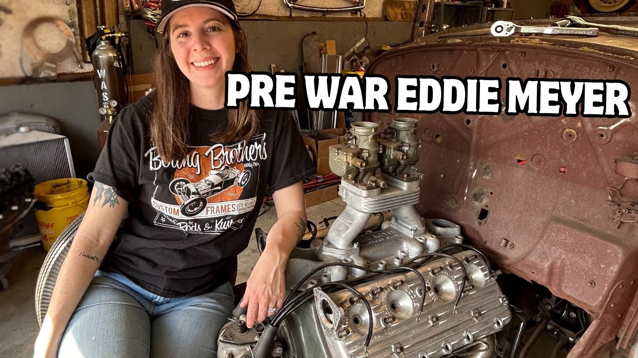 Dressing Up The 21 Stud Flathead V8 In our 32 Coupe