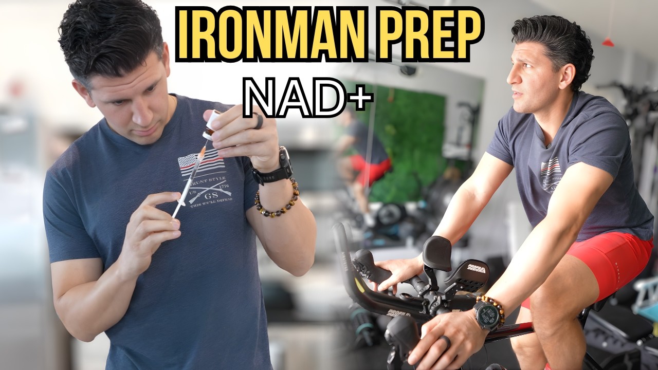 Целый день тренировок для Ironman: пептиды | Тренировка в зоне 2 и свидание