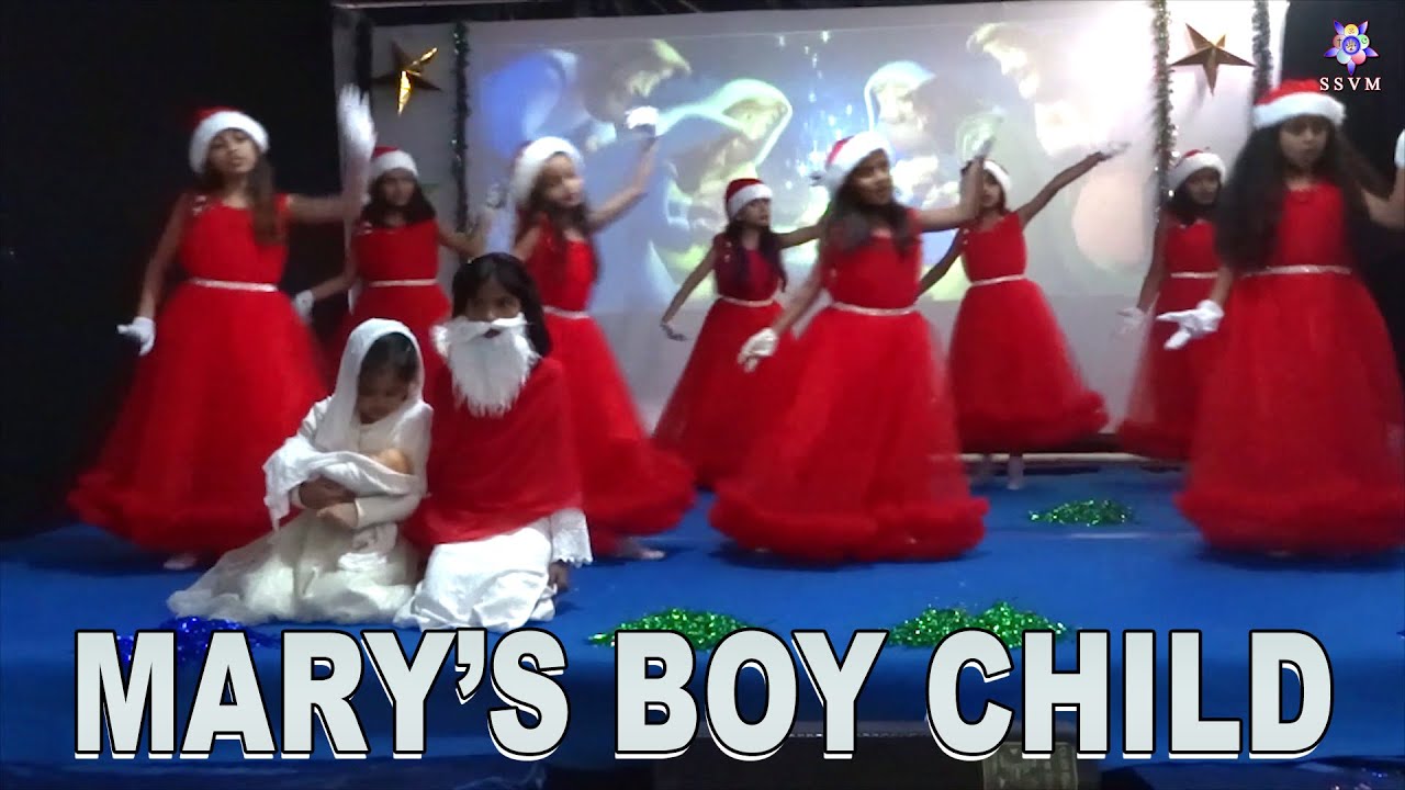 Christmas Dance | Mary's Boy Child Dance | Sri Sai Vidya Mandira | SSVM |