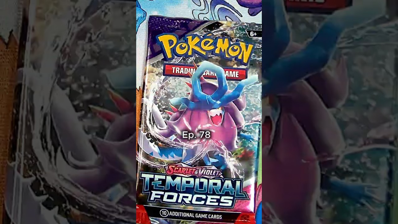 Temportoalalalallaala. Pokeroy Ep. 78 #temporalforces  #pokemon #randombooster #fyp #foryou #tcg