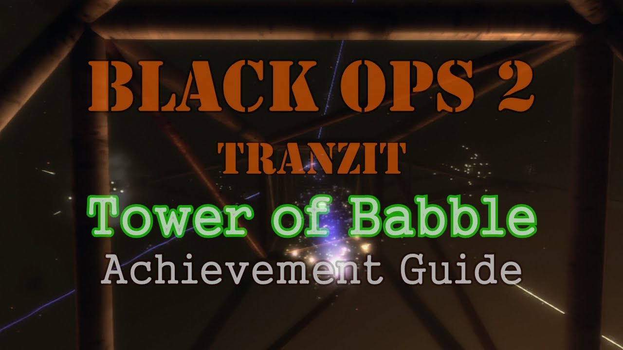 Black Ops 2: 'Tower of Babble' Achievement Guide (Richtofen) Can Be Done with less than 4 players!