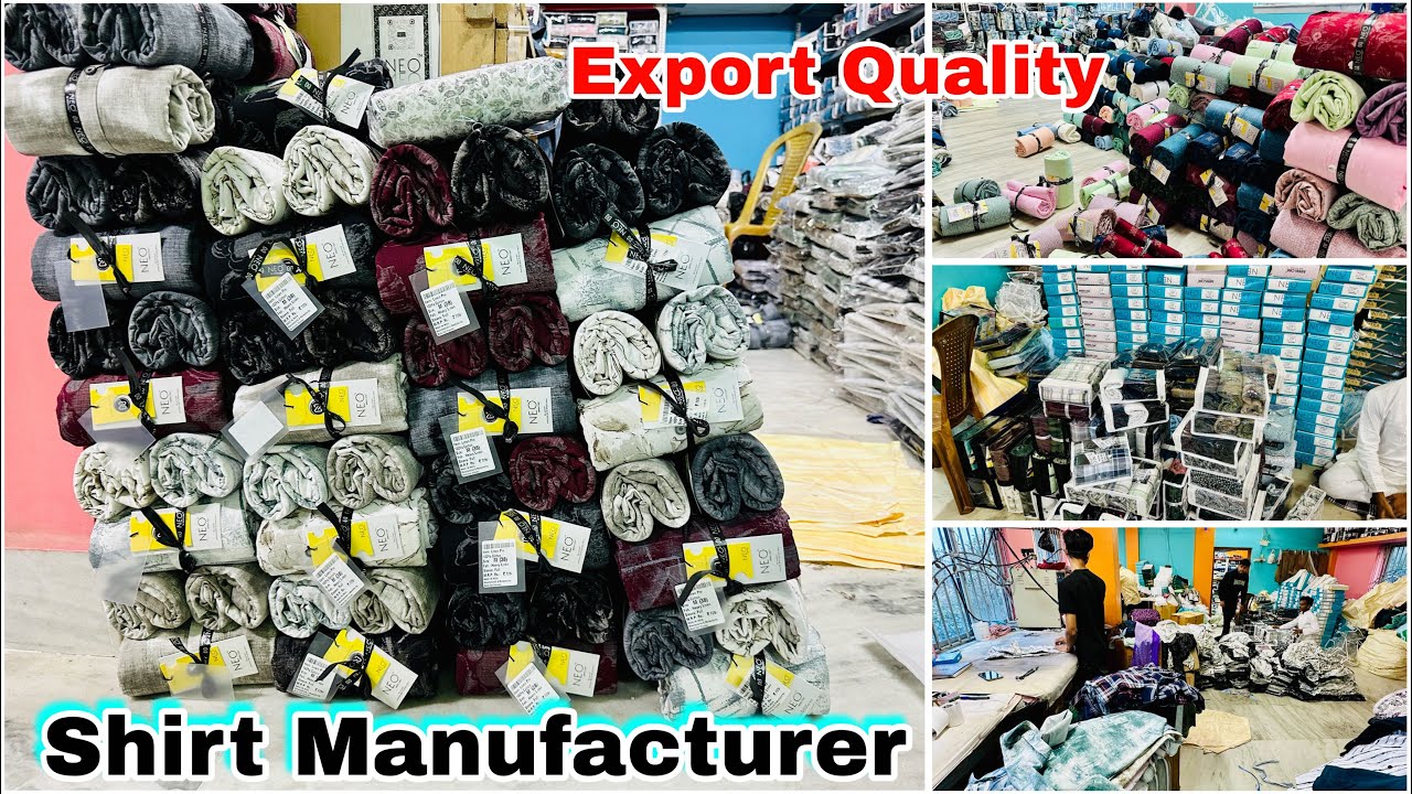 Biggest Shirt Manufacturer in Kolkata || Mark One Shirt Factory