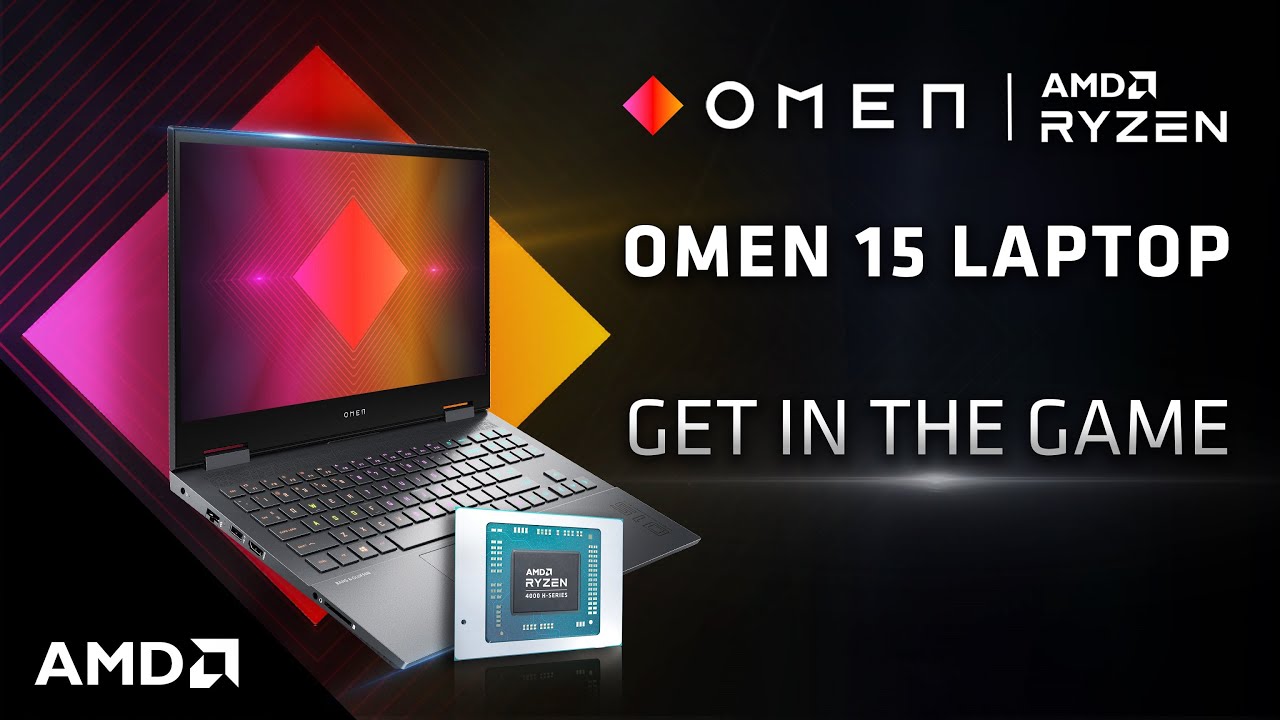Introducing the HP OMEN 15 powered by AMD Ryzen&trade; Processors