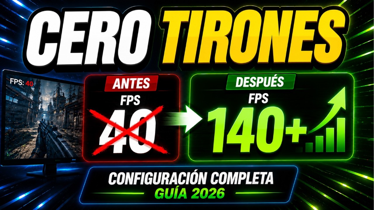 FIX LAG y STUTTERS en JUEGOS 🔥 NVIDIA Panel + NVCleanstall + Máximo Rendimiento (FUNCIONA)