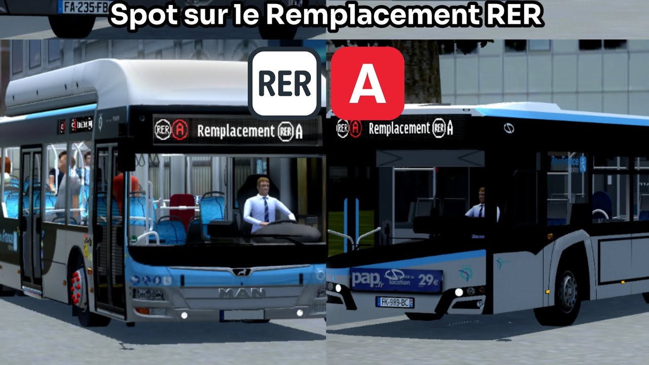 [4K 60FPS] Spot sur le Remplacement RER A sur PBSU