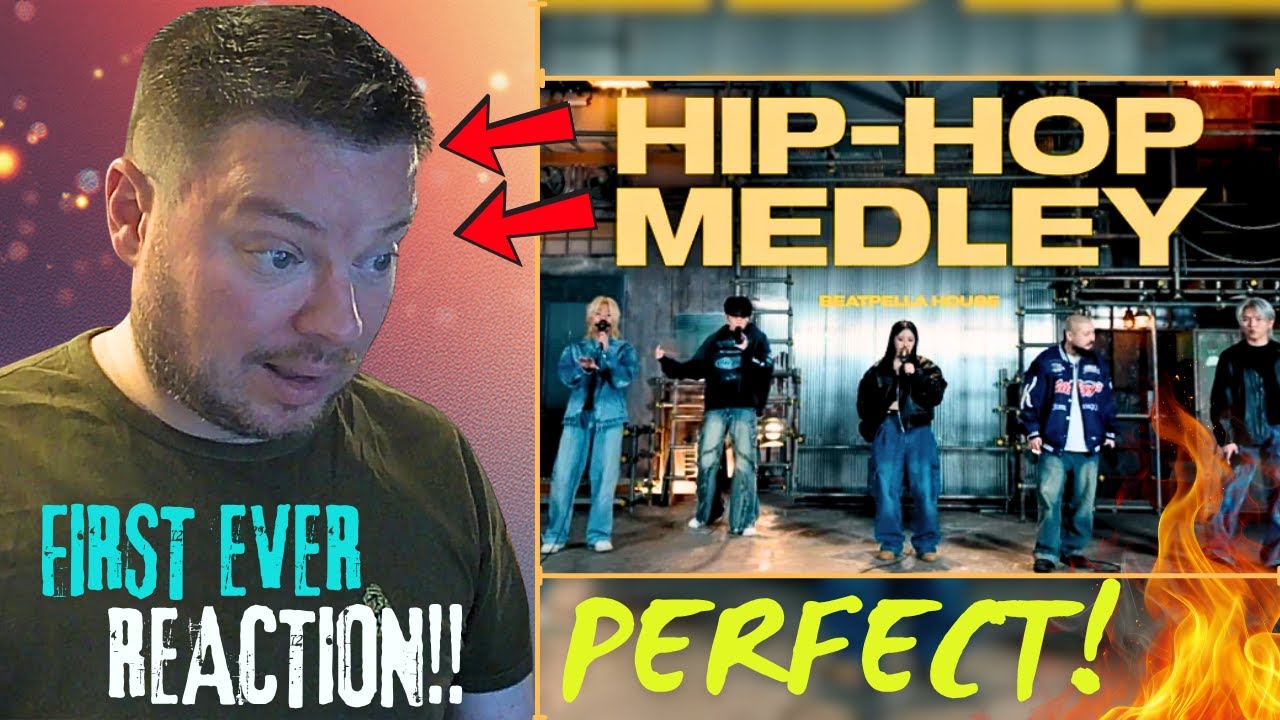 This was soooo good! | BEATPELLA HOUSE - HIPHOP MEDLEY (BEATBOX) FIRST EVER REACTION! 