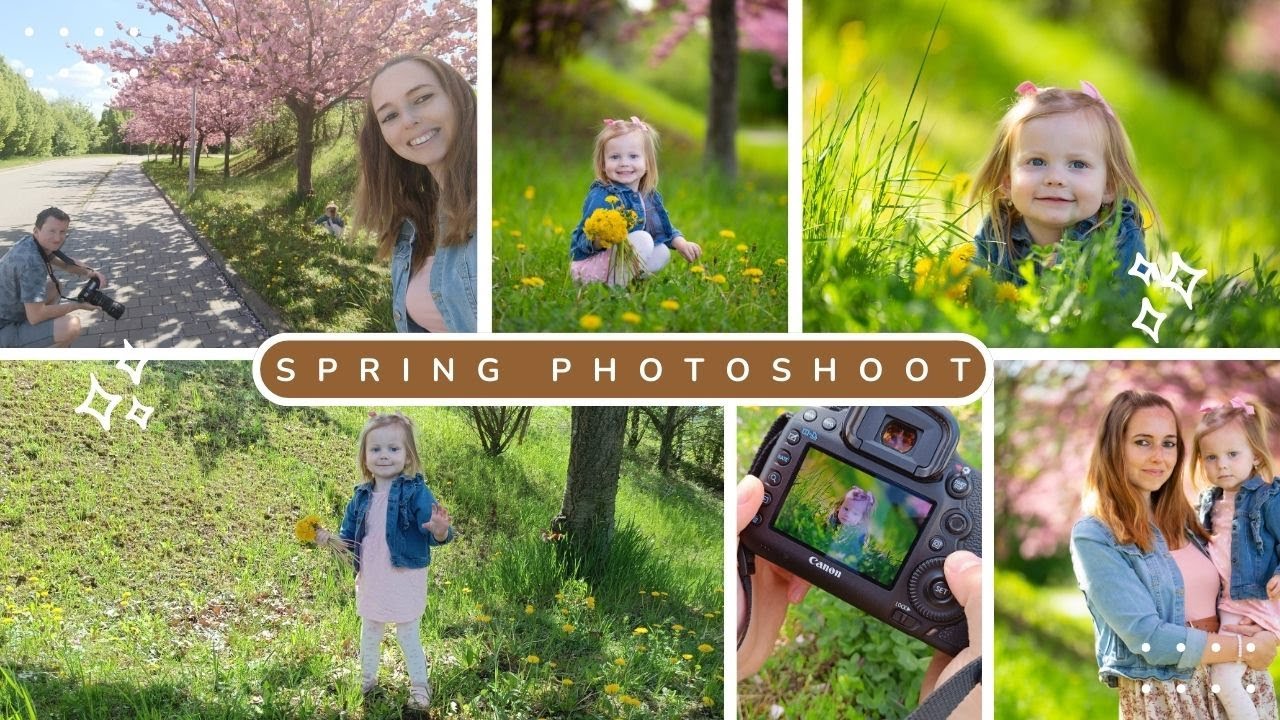 VK Photography: Behind The Scenes of Spring Photoshoot    | Klára Allyson