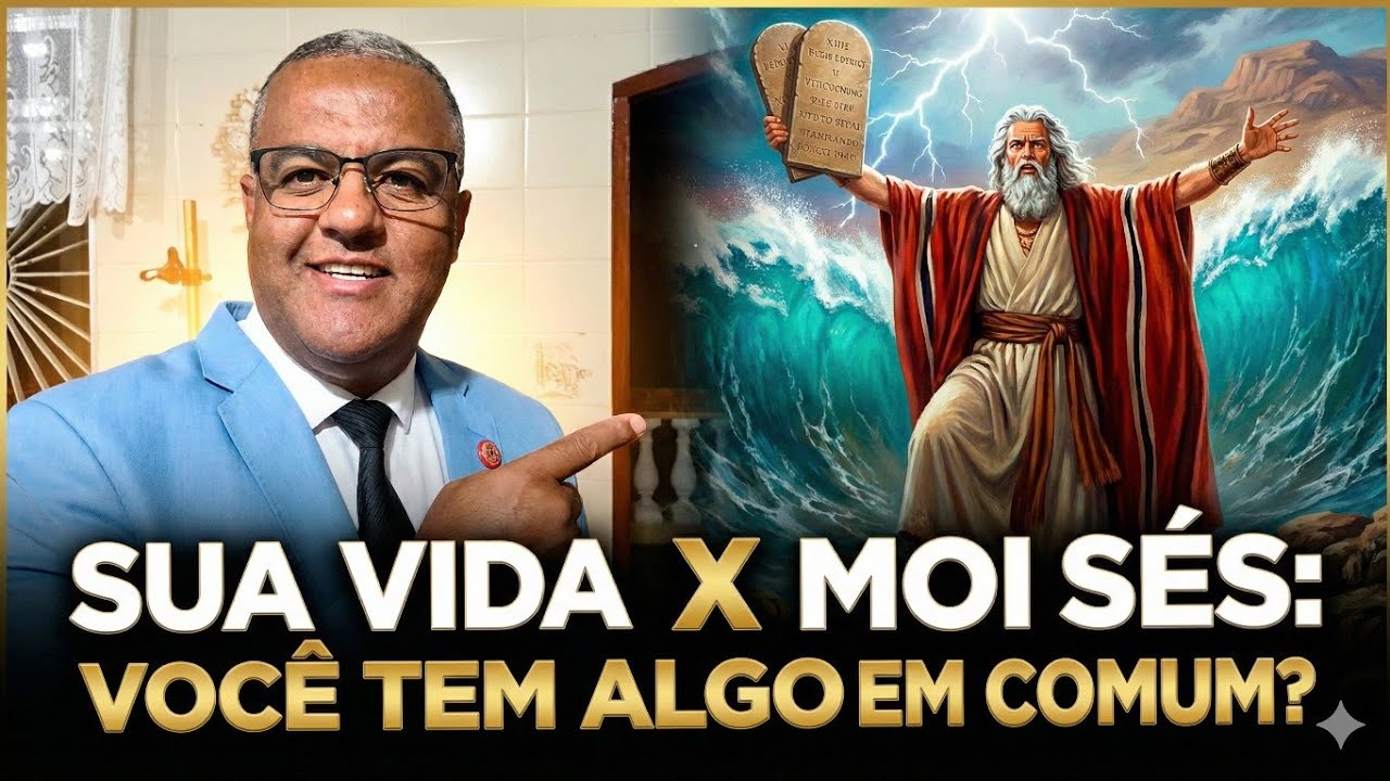 Sua história lembra a de Moisés 🤔🤔🤔