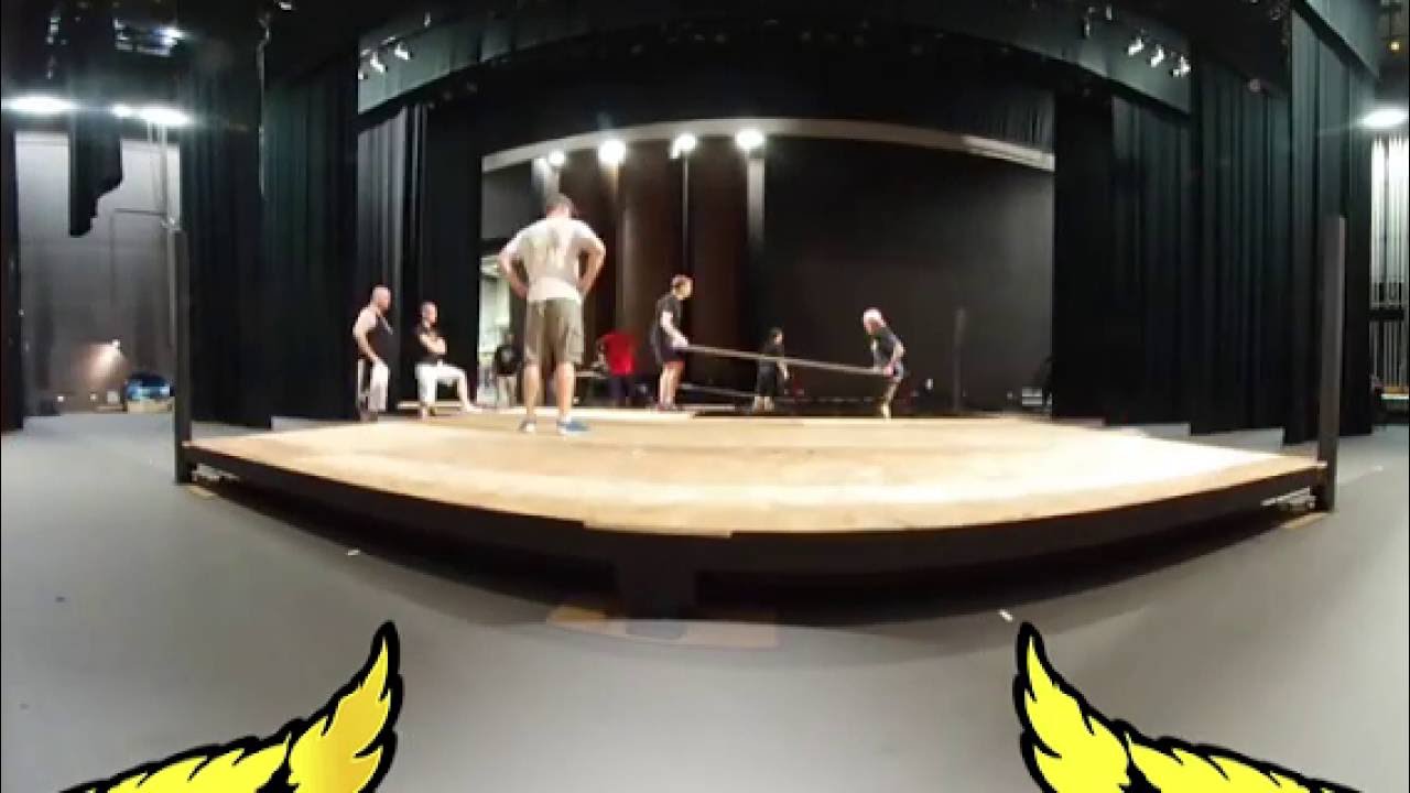 Siam Fight Productions stage set up in 360