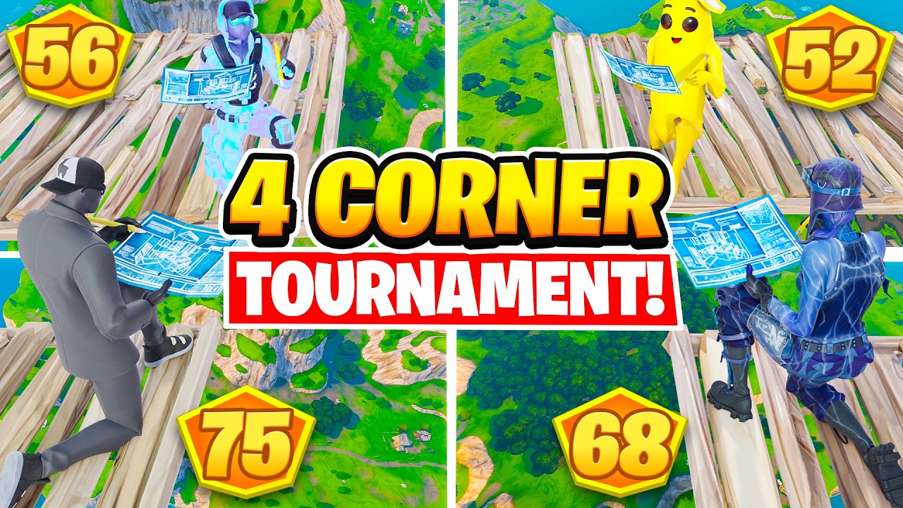 The 4 CORNER CHALLENGE But In a Tournament!