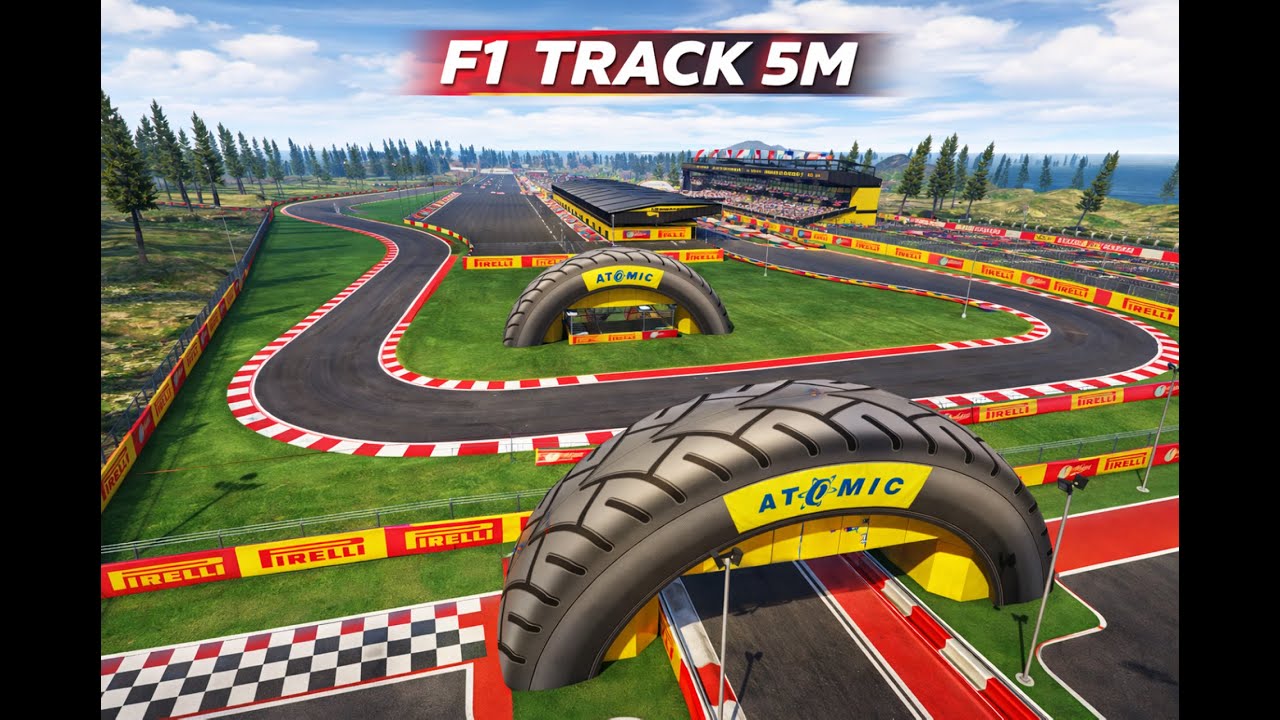 Эта трасса Формулы-1 просто потрясающая! [Карта FiveM]