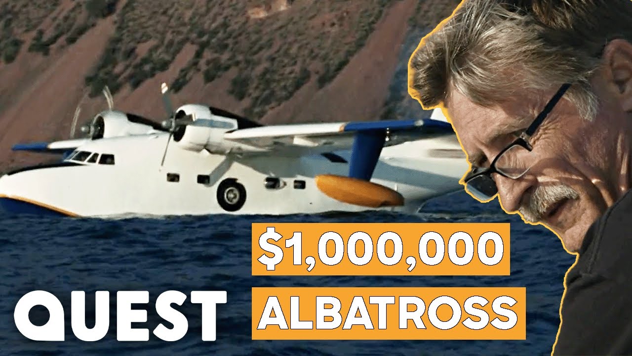 Кевин Лейси украл самолёт Grumman Albatross стоимостью 1 миллион долларов | Конфискация самолёта