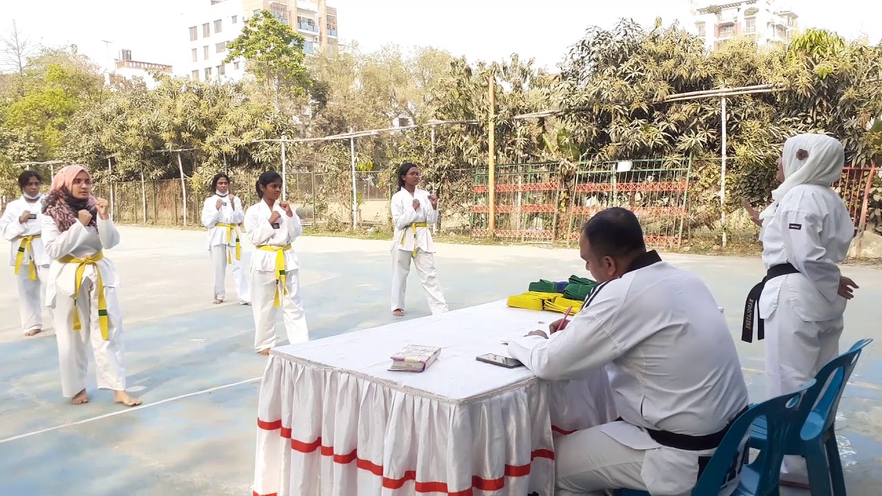 Yellow Green Belt Test 2021