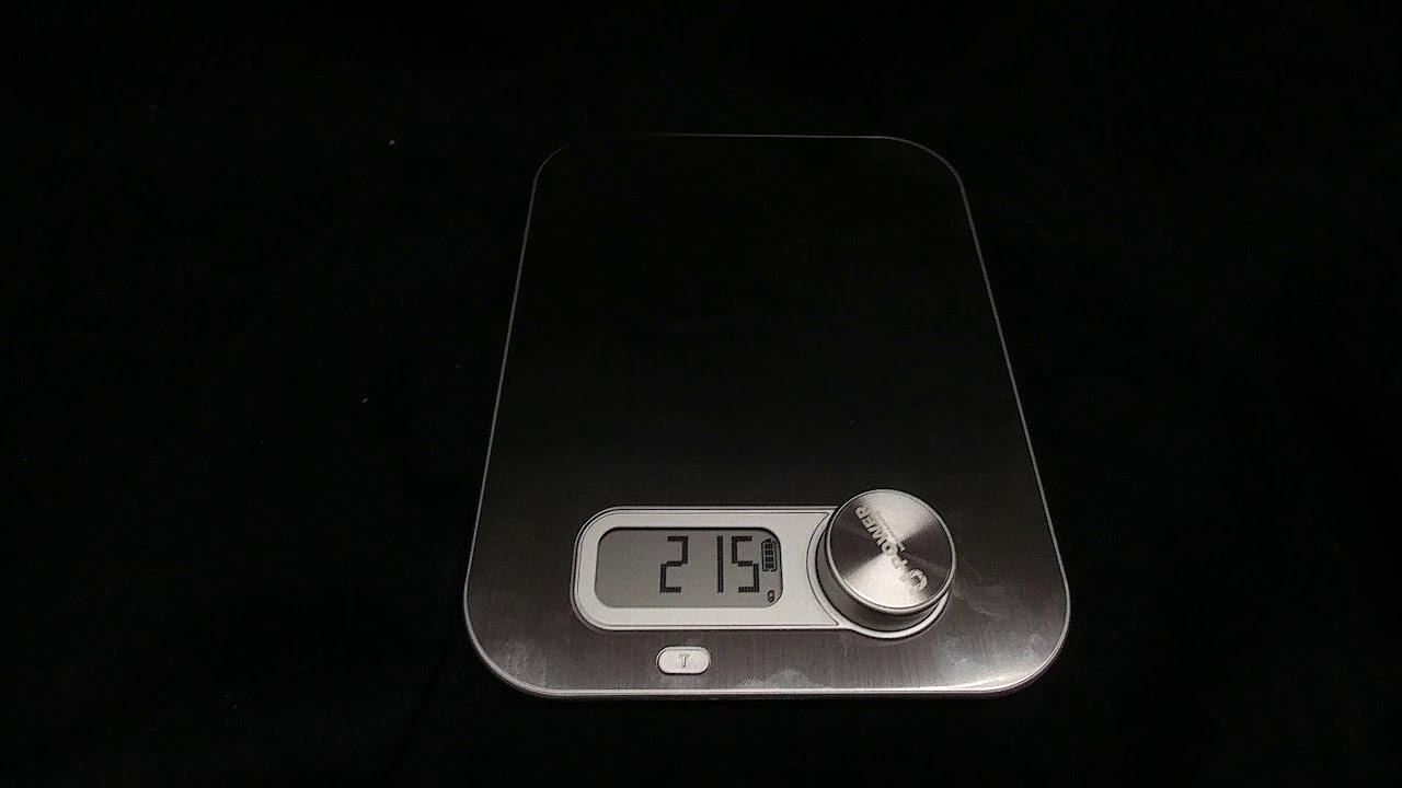 U-Power Battery Free Kitchen Scale Unboxing and Mini-Review